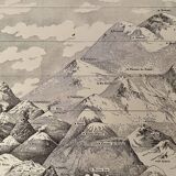 Lithograph on height (mountain) - 1930