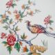 Set of 6 "Bird of Paradise" soup plates from Sarreguemines