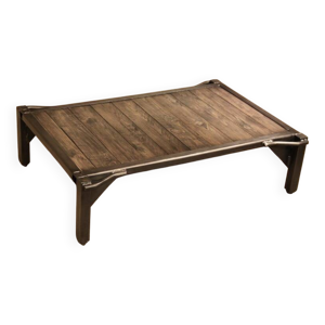 Table basse palette usine