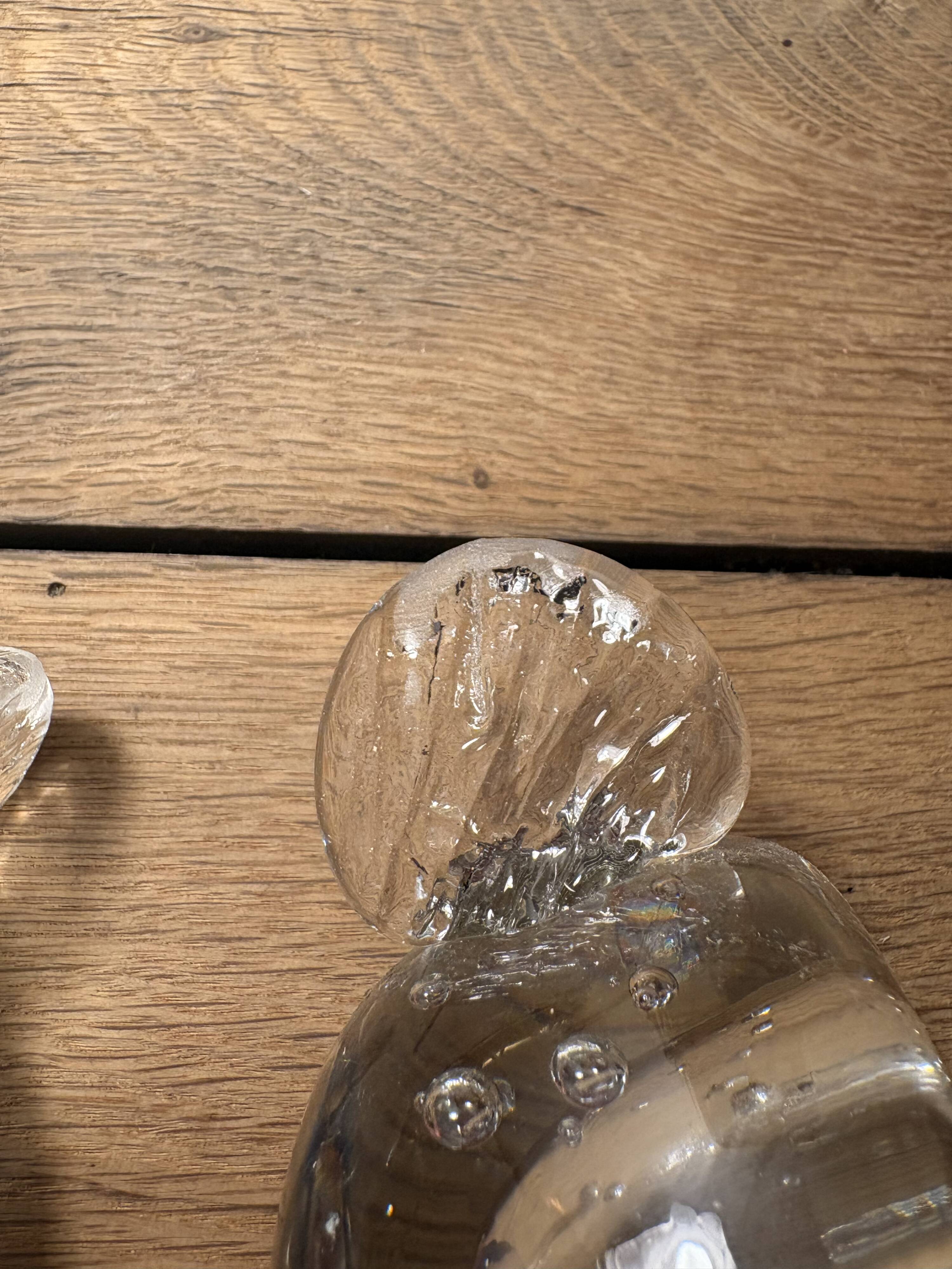 Pair of candlesticks signed Schneider – bullicante