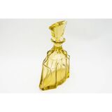 Art Deco crystal decanter liqueur set, Czech Republic, 1930s.