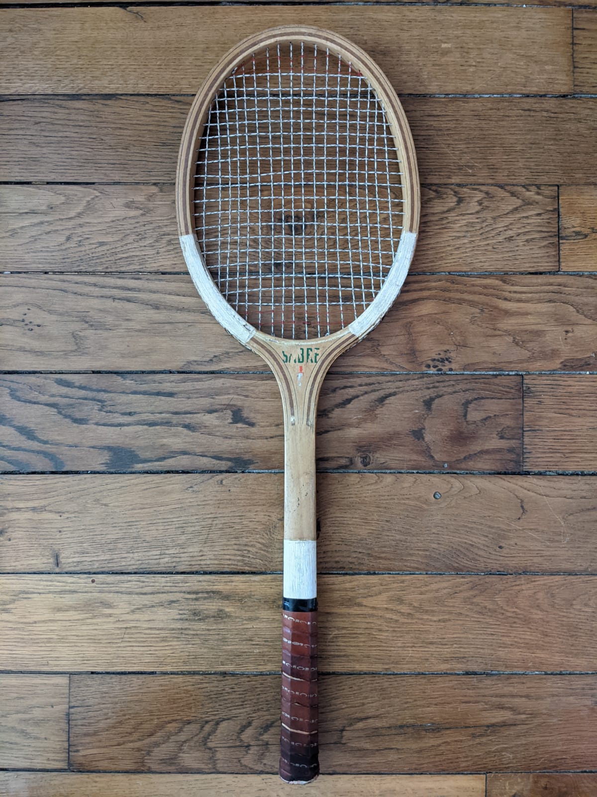 Raquette de tennis vintage