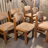 Series 6 elm chairs Maison Regain
