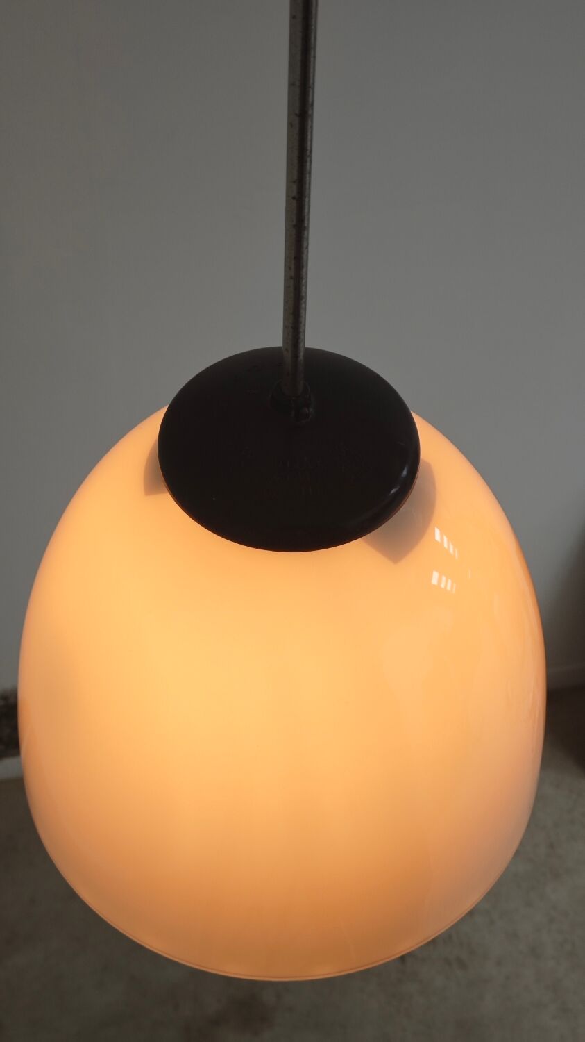 Opaline suspension sunflower Czechoslovak Elektrosvit in Nové Zámky