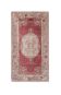 Vintage Turkish Oushak Handwoven Rug 113x207 cm