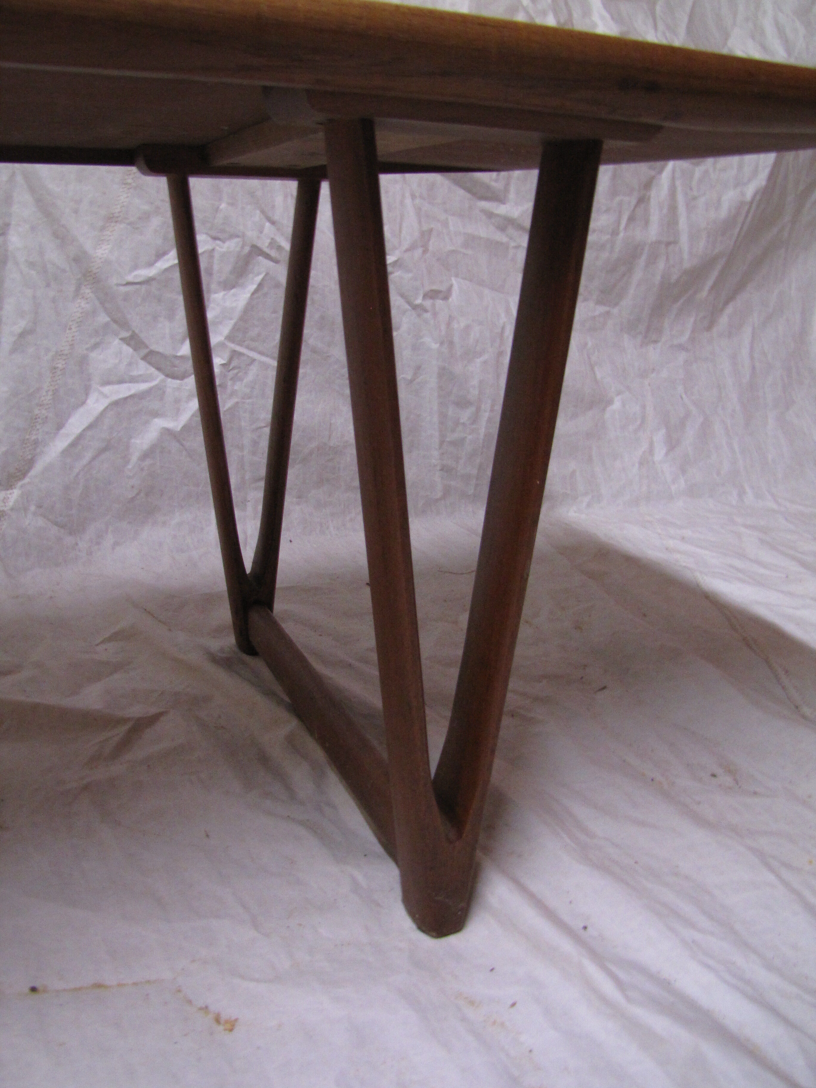 Danish coffeetable in teak by kurt ostervig