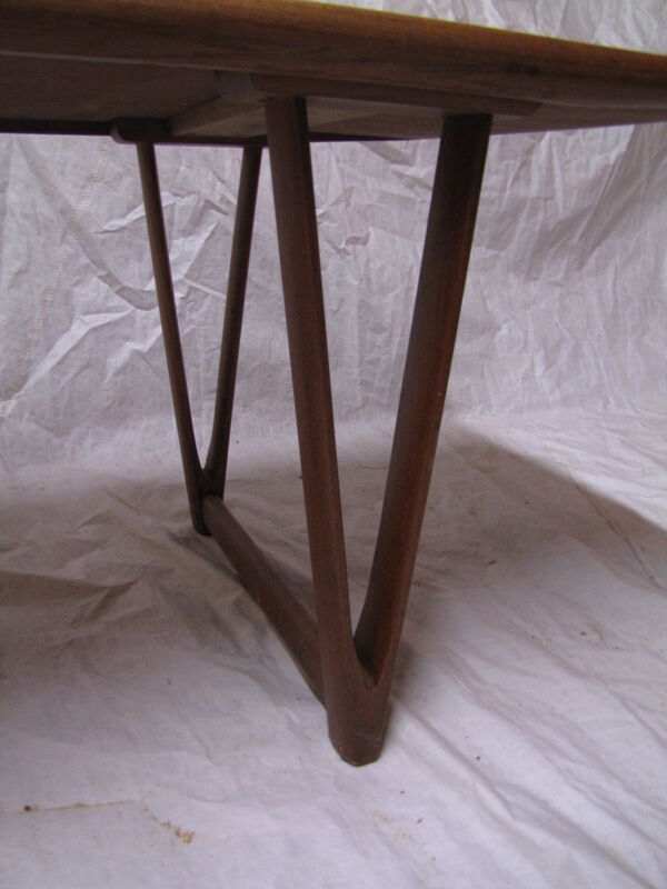 Table basse danoise en teck par kurt ostervig