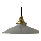 Suspension opaline ancienne