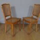 4 Louis XV style canne chairs