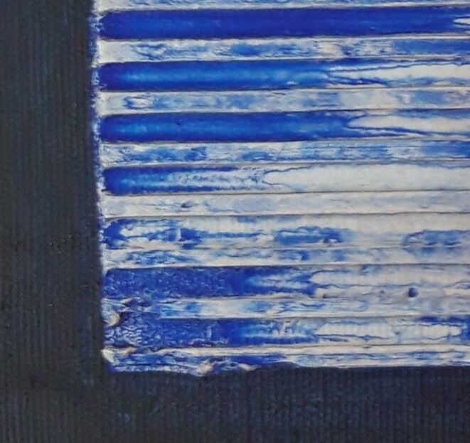 The Sea at Night, painting by Jacek Wendzonka