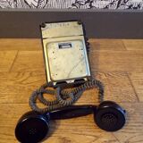 Vintage bakelite dial telephone