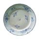 Old round dish in earthenware, Keller and Guérin in Lunéville service Saxony