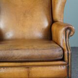 Sheepskin armchair