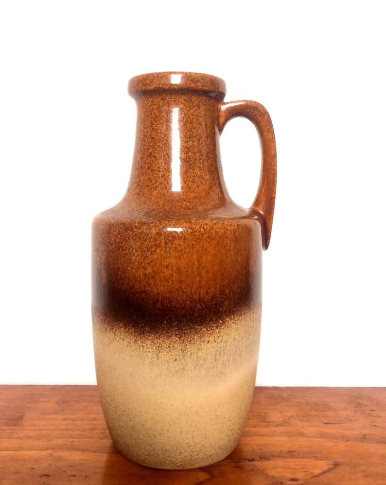 Pitcher and ceramic vase Vintage Vallauris