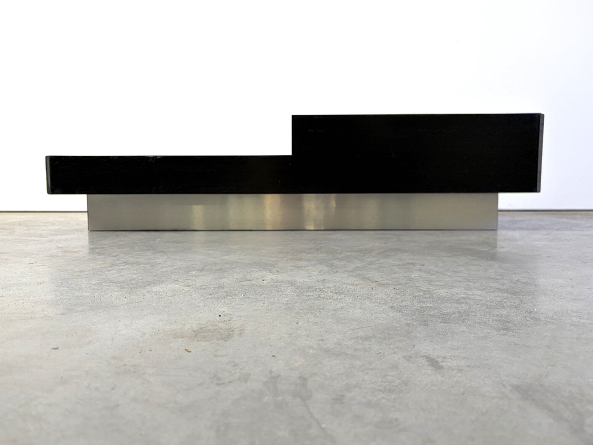 Vintage coffee table by Willy Rizzo, 1970s