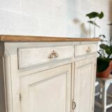 Old Parisian buffet with original patina