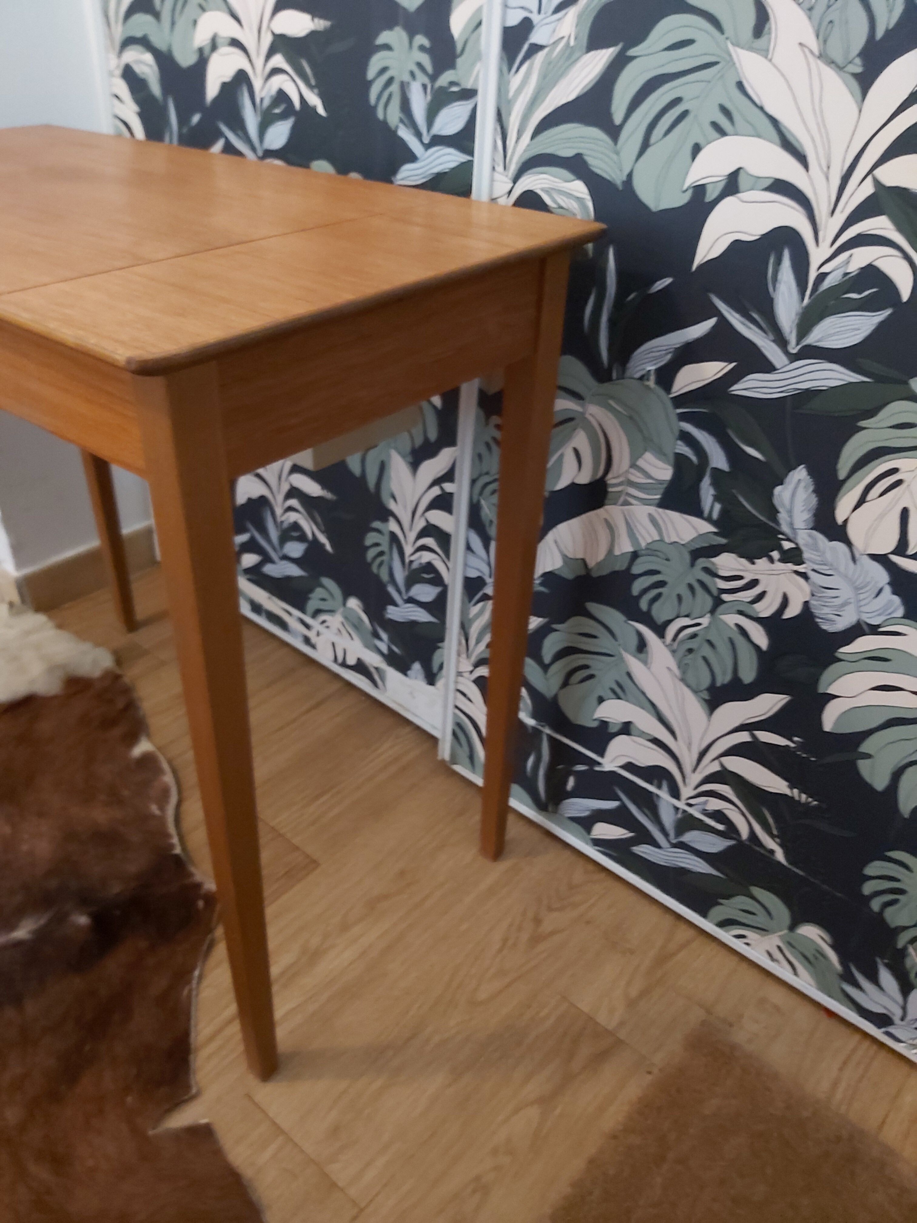 Coiffeuse en teck scandinave