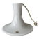 Vintage Scandinavian pendant light "Mandarin" in opaline by Michael Bang for Holmegaard, Denmark 1980s