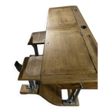 Decunsel school desk from the early 20th century, renovated and in very good condition
