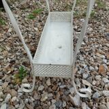 Antique vintage wrought iron planter