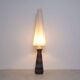 Big ceramic floor lamp by M. Zawadzki for Tilgmans Sweden