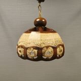 Ceramic hanging lamp, Danish from the 1970s.