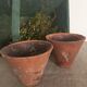 2 old resset pots used in gemming