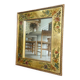 Italian mirror painting under glass