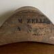 Neo-classical Empire box 1860 in curved wood shape XXL