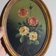 Lot de 3 tableaux bouquet de fleurs