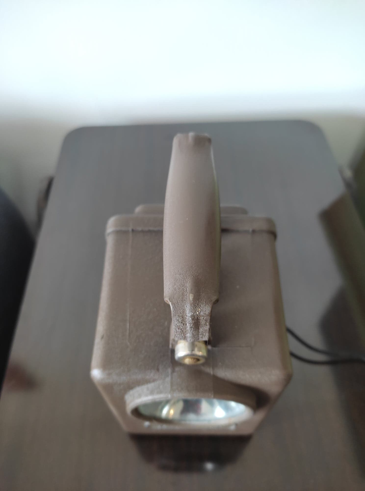 Wonder agral lamp in cast iron 1950/1970