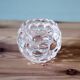 Raspberry-shaped glass tealight holder