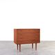 Teak Chest of Drawers by Kai Kristiansen for Feldballes Møbelfabrik, 1960s.