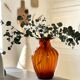 Amber vase 1970
