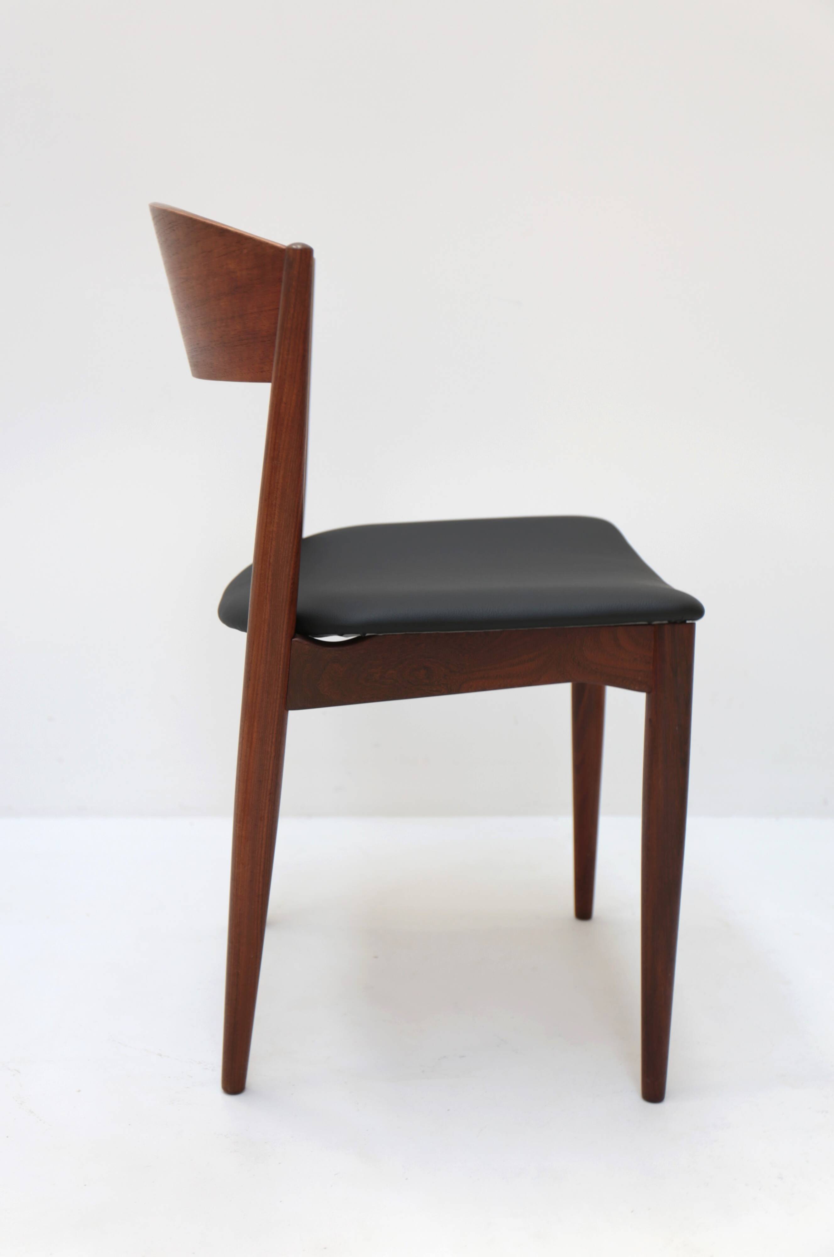 Set of 4 Danish chairs Jydsk Mobelindustri, 1960s
