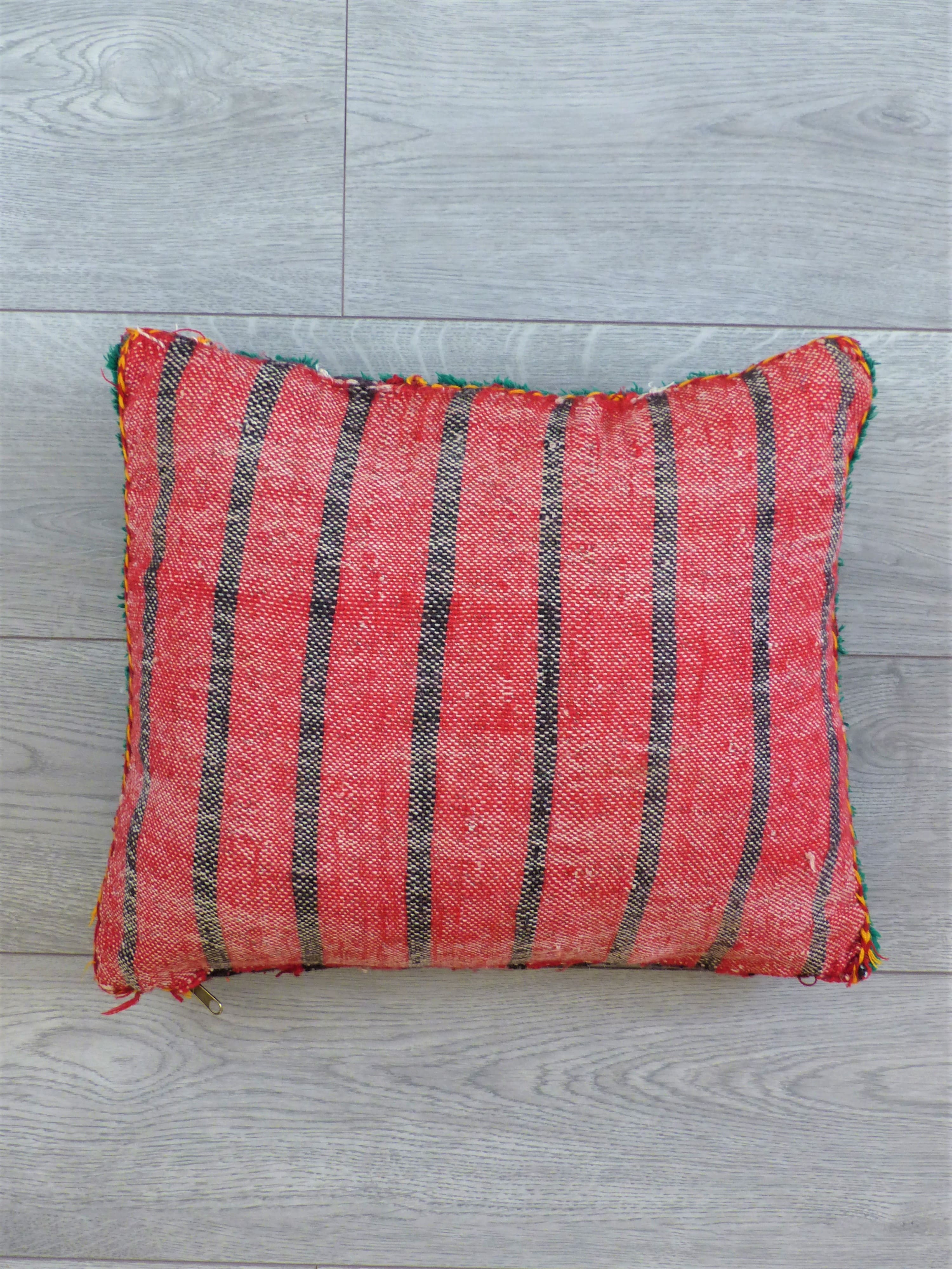 Coussin kilim vintage coussin marocain