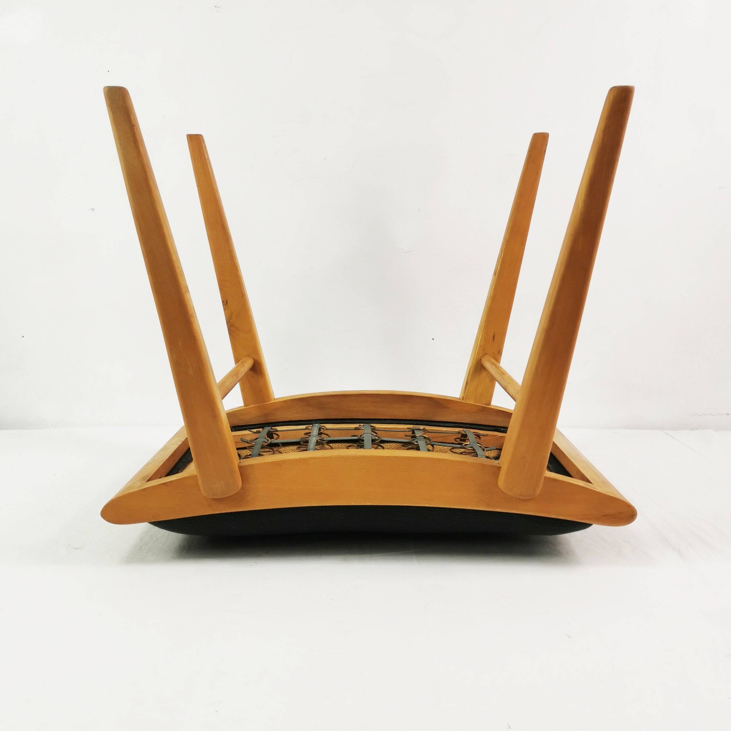 Tabouret moderniste Casal, Allemagne années 1960