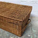 Large wicker trunk
