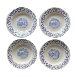 Assiettes creuses Digoin Sarreguemines modèle Darling