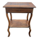 Inlaid work table with floral decoration – Louis XV style