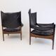 Ensemble de 2 fauteuils en cuir Modus pour Søren Willadsen, Kristian Vedel