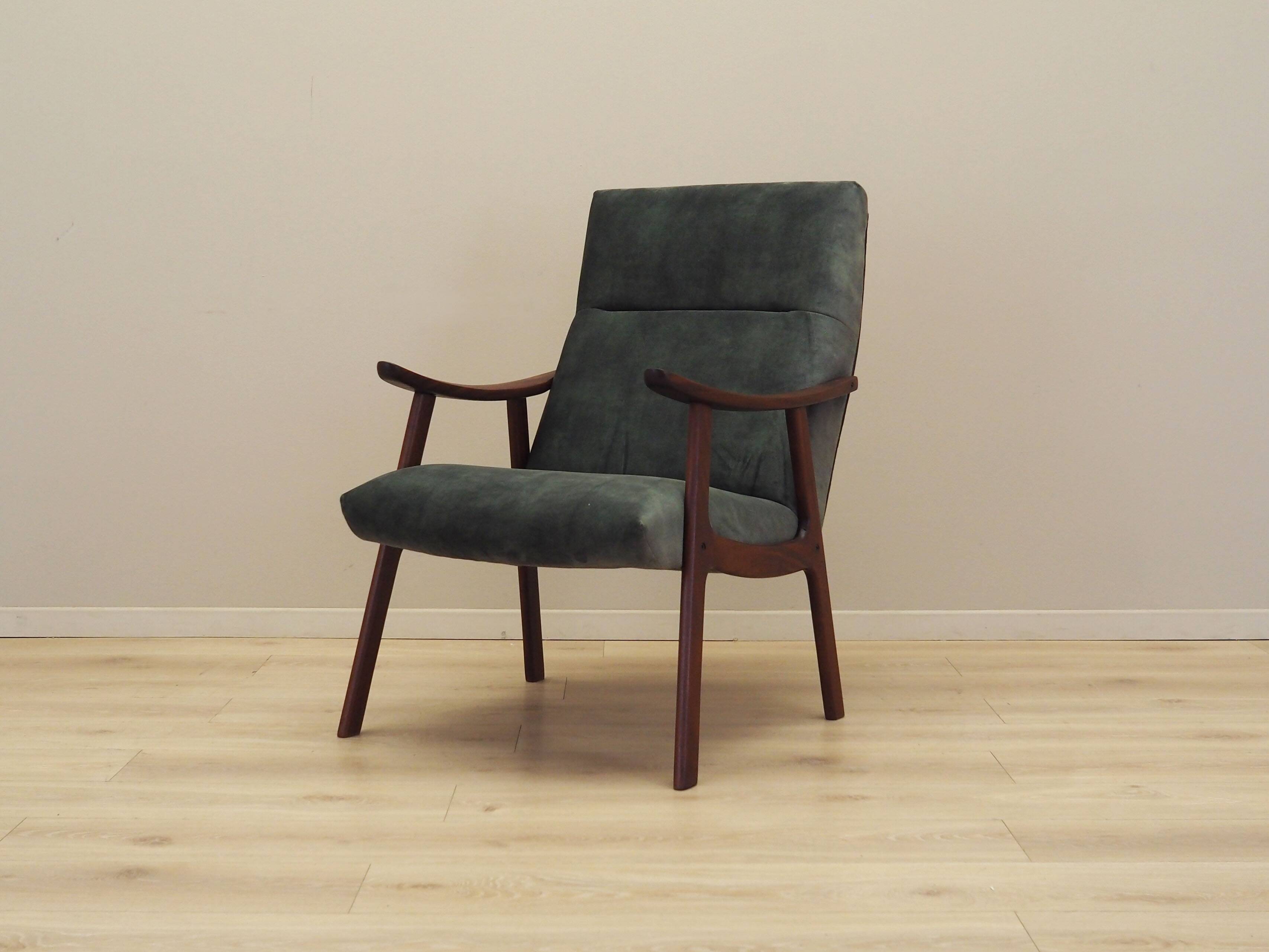 Teak armchair, Danish design, 1970s, production: Denmark