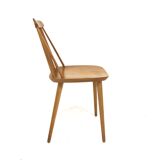 Scandinavian beech chair "Pinnstol", Sweden, 1960