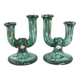 Paire de chandeliers Longwy vintage 1960