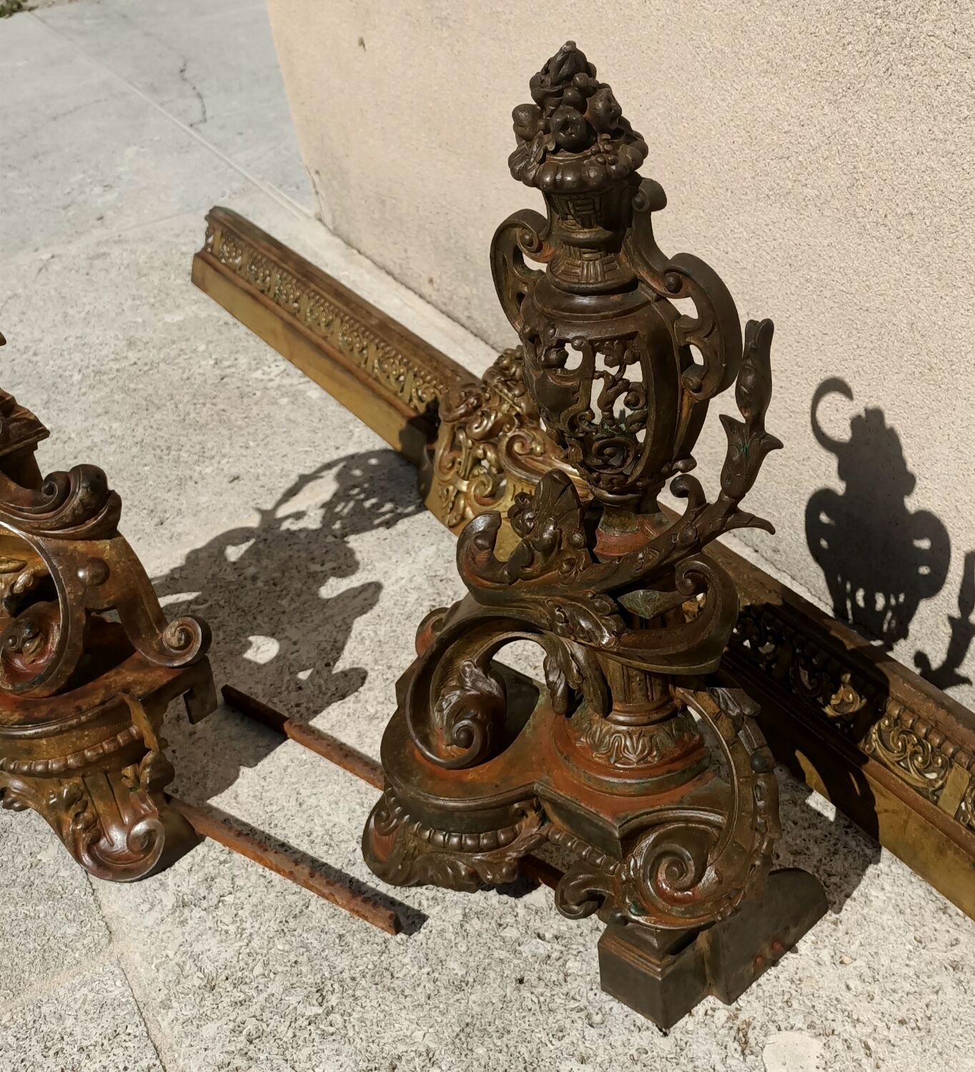 Napoleon lll fireplace bar