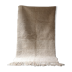 Berbere carpet plain ecru 100% virgin wool, 230x133 cm