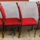 6 wrought iron chairs by Raymond Menos, Haiti