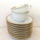 Coffee service for 10 people in Limoges porcelain