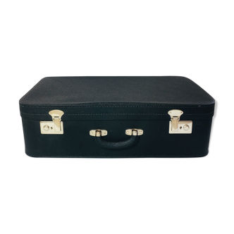 Black vintage suitcase