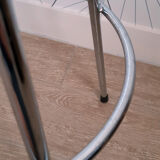 Series of 4 nuta chrome stools